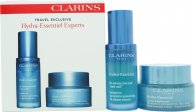 Clarins Hydra-Essentiel Experts Gift Set 1.7oz (50ml) Face Cream + 1.0oz (30ml) Serum