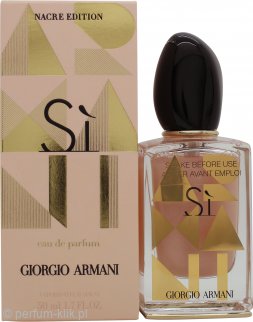 giorgio armani si nacre edition woda perfumowana 50 ml   