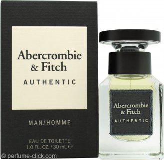 Abercrombie & Fitch Authentic Man Eau de Toilette 1.0oz (30ml) Spray