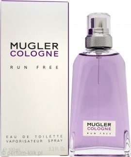 thierry mugler mugler cologne - run free woda toaletowa 100 ml   