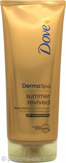 Dove Derma Spa Summer Revived Gradual Autoabbronzante 200ml - Fair To Medium