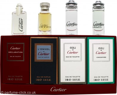 Cartier Miniatures For Men Gift Set 4ml 