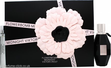 Viktor Rolf Flowerbomb Midnight Gift Set 50ml Edp 10ml Edp