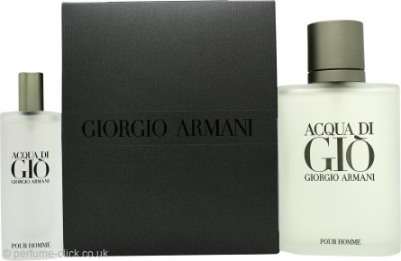 Mens armani aftershave set sale