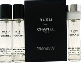Chanel Bleu de Chanel Gavesæt 3 x 20ml EDP Genopfyldning