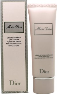 miss dior nourishing rose hand cream