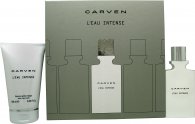 Carven L'Eau Intense Gift Set 1.7oz (50ml) EDT + 3.4oz (100ml) Aftershave Balm