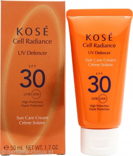 Kosé Cell Radiance UV Defencer Sun Care Cream SPF30 50ml