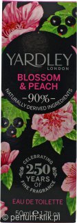 yardley blossom & peach woda toaletowa 50 ml   