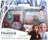 Disney Frozen II Gavesett 50ml EDT + 2 Neglelakk + Neglefil + Toalettveske