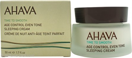Ahava Time To Smooth Age Control Even Tone Sleeping Cream 50ml