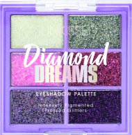 Sunkissed Diamond Dreams Glitter Øjenskygge Palette 6 x 1.1g