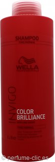 Wella Professionals Invigo Color Brilliance Shampoo 1000ml - For Fine/Normal Hair