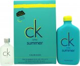 Calvin Klein CK One Summer Geschenkset 100ml EDT + 15ml EDT