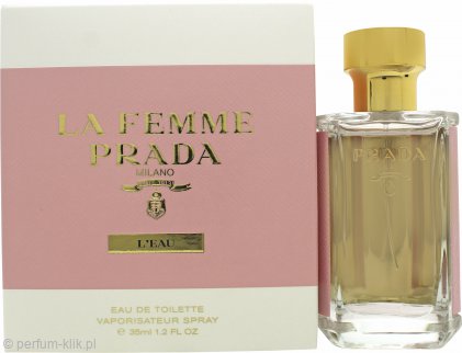 prada la femme l'eau woda toaletowa 35 ml   