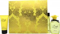 Dolce & Gabbana Dolce Shine Gift Set 2.5oz (75ml) EDP + 1.7oz (50ml) Body Lotion + 0.3oz (10ml) EDP