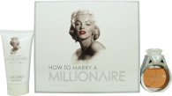 Marilyn Monroe How To Marry A Millionaire Gift Set 1.7oz (50ml) EDP + 5.1oz (150ml) Body Lotion