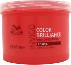 Wella Invigo Color Brilliance Vibrant Color Mask 16.9oz (500ml) - For Coarse Hair