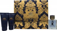 Dolce & Gabbana K Gift Set 1.7oz (50ml) EDT + 1.7oz (50ml) Aftershave Balm + 1.7oz (50ml) Shower Gel