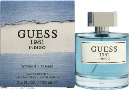 Guess 1981 Indigo for Women Eau de Toilette 100ml Spray