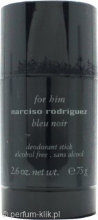 narciso rodriguez for him bleu noir dezodorant w sztyfcie 75 ml   