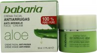Babaria Naturals Aloe Vera Anti-wrinkle Moisturising Face Cream 1.7oz (50ml)