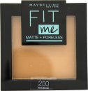 Maybelline Fit Me Matte + Poreless Powder 9g - 250 Sun Beige