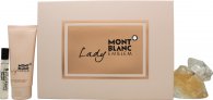 Mont Blanc Lady Emblem Geschenkset 75ml EDP + 100ml Body Lotion + 7.5ml EDP