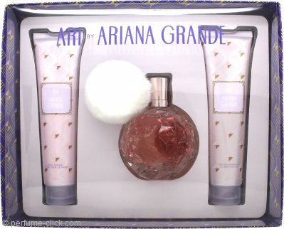 Ariana Grande Ari Gift Set 3.4oz (100ml) EDP + 3.4oz (100ml) Shower Gel + 3.4oz (100ml) Body Lotion