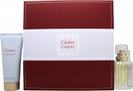 Cartier Carat Gift Set 1.7oz (50ml) EDP + 3.4oz (100ml) Shower Gel