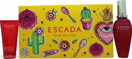 escada flor del sol woda toaletowa 50 ml   zestaw