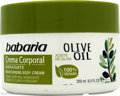 Babaria Crema Corpo Idratante Con Olio D'Oliva 250ml