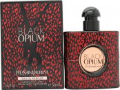 Yves Saint Laurent Black Opium Eau de Parfum 50ml Spray - Baby Cat Collector Edition