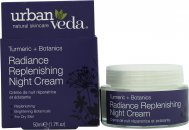 Urban Veda Radiance Replenishing Night Cream 50ml - For Dry Skin