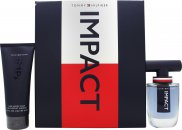 Tommy Hilfiger Impact Gift Set 1.7oz (50ml) EDT + 3.4oz (100ml) Hair & Body Wash