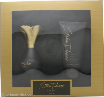 Cheryl StormFlower Noir Gift Set 1.7oz (50ml) EDP + 2.5oz (75ml) Body Wash