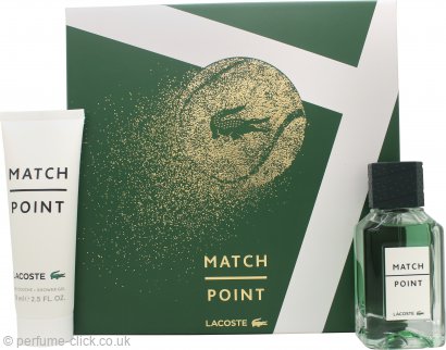 Lacoste Match Gift Set 50ml EDT + 75ml Gel