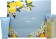 Dolce & Gabbana Light Blue Gavesæt 50ml EDT + 50ml Body Lotion