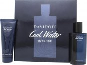 Davidoff Cool Water Intense Gift Set 75ml Eau De Parfum Spray + 75ml Shower Gel