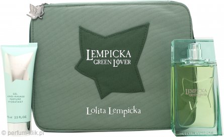 lolita lempicka lempicka green lover woda toaletowa 100 ml   zestaw