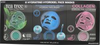 Skin Treats Hydrogel Face Masks Gavesett - 6 Deler