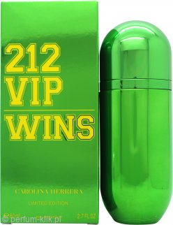 carolina herrera 212 vip wins woda perfumowana 80 ml   