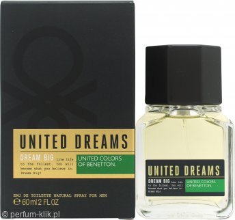 benetton united dreams - dream big for men woda toaletowa 60 ml   