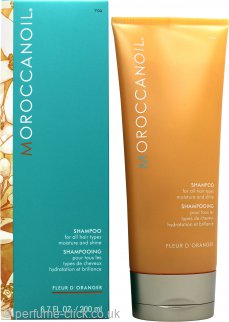Moroccanoil Fleur D'Oranger Moisture And Shine Shampoo 200ml
