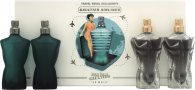 Jean Paul Gaultier Le Male Miniatures Gift Set 2x7ml Eau De Toilette + 2x7ml Eau De Parfum