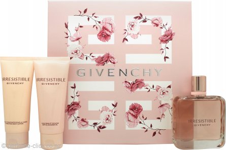 Givenchy Irresistible Gift Set 80ml EDP + 75ml Body Lotion + 75ml Bath &  Shower Oil