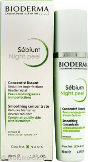 Bioderma Sébium Night Peel Smoothing Concentrate 40ml