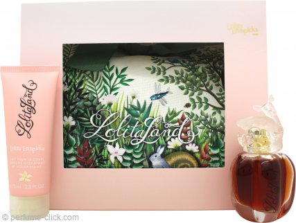 Lolita Lempicka LolitaLand 2.5oz 1.4oz Set (40ml) + Gift Lotion (75ml) Body Bag + EDP