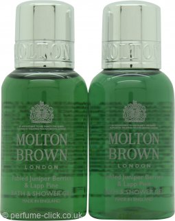 Molton Brown Fabled Juniper Berries & Lapp Pine Gift Set 2 x 30ml Body Wash