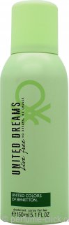 Benetton United Dreams Live Free Deodorant Spray 150ml